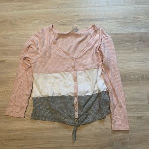 Long sleeve button shirt